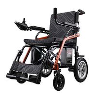 Yjie Electric Wheelchair Scooter Folding and Lightweight Folding, 360 ° Joystick Control, Heavy Duty Electric Wheelchair for Air Travel (Transformer)