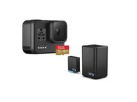 GoPro HD HERO8 Black Bundle with Extra Battery and Dual Battery Charger Kit