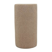 COMOmed Self Adherent Cohesive Bandage Latex FDA Approved 4"x5 Yards First Aid Bandages Stretch Sport Wrap Athletic Tape for Wrist Ankle Sprain and Swelling,Skin(12 Rolls)