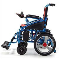 Electric Wheelchai with Power & Manual, Folding Lightweight Power Wheel Chair, Powerful Dual Motor Heavy Duty Electric Power/Motorized Wheelchairs,Mobility Scooter