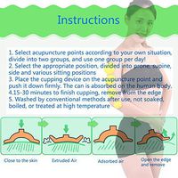 Lyy daily necessities Silicone Cupping Therapy Sets Chinese Cupping Acupoint Sets Health Care Body Massage Cupping Anti-Aging Soft and Bendable Medical Silicone Cupping (12 Cups) (Color : Red)