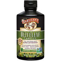 Barlean's Organic Oils Olive Leaf Complex Peppermint Flavor, 16-Ounce Bottle