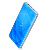 COOL8 Portable Power Bank,12000mAh Power Pack Dual-Port USB Charger 2.1A & 1.0A Portable External Battery Charger for iPhone 6, 6 Plus, 5S, 5C, 5, 4S, iPad, Air, Mini, Samsung Galaxy S5, S4, Note, LG, Nexus, Moto, HTC and More Smart Phones (Blue)