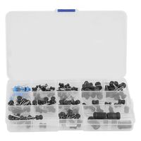 145Pcs 10uH-10mH 12 Values Choke Inductors Assorted Kit