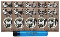 Skunk Natural Hemp Single Wide Rolling Papers (10 Packs) with Rolling Paper Depot Kewltube