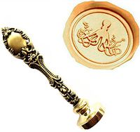 MNYR Vintage Octopus Wax Seal Stamp Luxury Bronze Metal Peacock Decorative Wedding Invitations Gift Cards Paper Stationary Envelope Seals Custom Logo Picture Monogram Wax Seal Sealing Stamp Gift Set