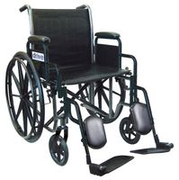 Drive Medical Wheelchair with Removable Desk Arms, Swing Away Footrest