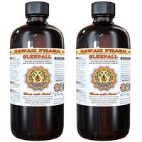 SLEEPALL - HawaiiPharm's Fast Acting Liquid Sleep Aid Natural Premium Herbal Extract Sleep Support Much More Powerful Than a Capsules or Tablets 2x32 oz