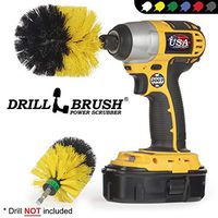 Bathroom - Cleaning Supplies - Drill Brush - Bathroom Accessories - Spin Brush - Shower Cleaner - Shower Curtain - Shower Door - Bathtub - Bath Mat - Sink - Tile - Grout Cleaner - Baseboard - Flooring