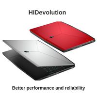 HIDevolution Alienware M15 15.6" FHD 144Hz Gaming Laptop | Red | 90WHr | 2.2 GHz i7-8750H, RTX 2080 Max-Q, 16GB DDR4/2666MHz RAM, PCIe 1TB SSD | Performance Upgrades & Warranty