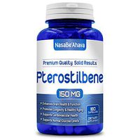 NASA Beahava Pterostilbene 150mg 180 Capsules - Supports Brain, Longevity & Healthy Aging Non-GMO USA Made 100% Money Back Guarantee - Order Risk Free!