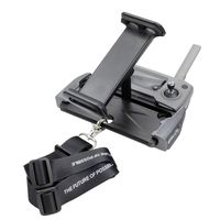 Hanatora Aluminum-Alloy Foldable 4-11 Inch Tablet Phone Mount Holder Mount with Lanyard Strap for DJI Mavic Mini,Mavic 2 Pro/Zoom, DJI Mavic Air/Spark/Mavic Pro/Platinum Remote Control
