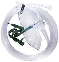 Salter Labs Sa8110 Adult Elongated Mask With 7' Tubing, Elastic Strap Style,Salter Labs - Each 1