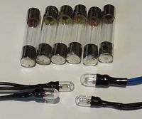 Complete Lamp Kit for Marantz 2500 - with 8v 200ma Fuse Lamps
