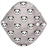 Gotian Reusable Bamboo Cloth Washable Menstrual Pad Mama Sanitary Towel Pad ~ High Quality Soft and Absorbent Fiber for a Stay Dry Feel ~ (O)