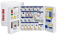 Xpress First Aid 50 Person Large Plastic SmartCompliance First Aid Cabinet with Medications
