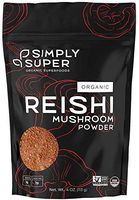 Simply Super Organic Reishi Mushroom Powder - 100% Pure, USDA Certified Organic Reishi Mushroom Powder – 4oz