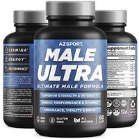 N1N Premium Male Ultra, [9 Potent Herbs] Ultimate Male Formula to Increase Size, Strength, Energy, Drive. All Natural Performance Supplement, 60 Veg Caps