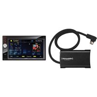 Jensen VX3228 6.2" Digital Multimedia LED Backlit LCD Touch Screen and SiriusXM SXV300v1 Connect Vehicle Tuner Kit