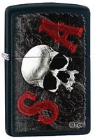 Zippo Personalized Message Engraved on Backside Sons of Anarchy Indoor Outdoor Windproof Lighter (Style3)