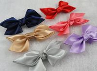 40pcs Satin Ribbon Festoon Bows Flowers Applique/Wedding/DIY(Pick Color) (Mix)