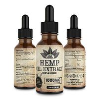 Organic Hemp Remedy- 100% Organic Hemp Oil Extract 1,000mg/Serving CBD THC FREE - Helps Anxiety, Sleep & Pain Relief - Natural Omega Fatty Acids Improves Mood, Brain & Heart Health, Skin, Hair & Nails