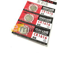 MAXELL CR1616 - 10 Lithium Batteries in Hologram Foil Packs