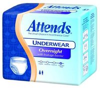 ATTENDS Absorbent Underwear Attends Pull On X-Large Disposable Heavy Absorbency (#APPNT40, Sold Per Case)