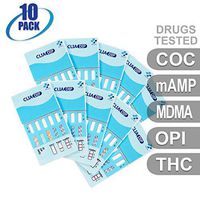 MiCare [10pk] - 5-Panel Urine Drug Test Card (COC/mAMP/MDMA/OPI/THC) #MI-WDOA-554