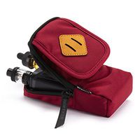 Vape Case for Travel – Secure, Organized, Premium Vape Bag – Fits Any Mechanical Box Mods, e-Juice, Battery, Tank Holder & Accessories - Wick and Wire (Primo Red)