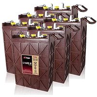6x Trojan Deep Cycle Battery L16RE-B_6 Flooded Lead Acid 6V 370Ah