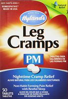 Hyland's Homeopathic Leg Cramps PM Tablets - Nighttime Cramp Relief - 50 Ea (Pack of 2)