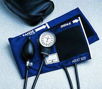 McKesson Aneroid Sphygmomanometer Pocket Style Hand Held 2-Tube Large, Adult Arm