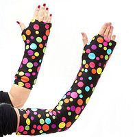 CastCoverz! Designer Arm Cast Cover - Lots of Dots - Large Short: 13" Length X 13" Circumference - Removable and Washable - Made in USA