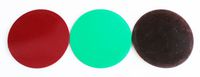 DARKROOM Round SAFELIGHT Filters Set of 3