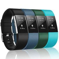 ZEROFIRE Compatible for Fitbit Charge 2 Bands, Adjustable Sport Wrist Bands Strap for Fitbit Charge 2, Women, Men, Pack of 4