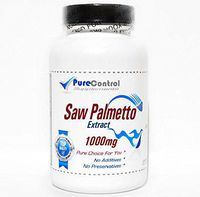 Saw Palmetto Extract 1000mg // 100 Capsules // Pure // by PureControl Supplements
