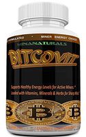BITCOVIT Mining Energy Booster Pills – Enhance Sharp Mind, Stamina and Mood for Bitcoin, Litecoin & Ethereum Cryptocurrency Miners. All Natural Pills