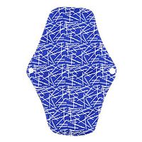 Healifty Cloth Menstrual Pads Washable Reusable Sanitary Towel Portable Foldable Breathable Bamboo Charcoal Cloth Menstrual Pads 25x18cm (M11)