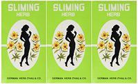 (3 PACKS)50 Bags Slimming German Herb Sliming Tea Lose Weight Burn Diet Slim Fit Fast Detox