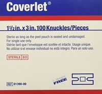 Beirsdorf Coverlet Knuckle Bandage 1 1/2 X 3 , 100 Count by Coverlet