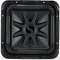 Kicker L7S Solo-Baric 10 Inch 1200 Watt 4 Ohm DVC Square Subwoofer | 44L7S104