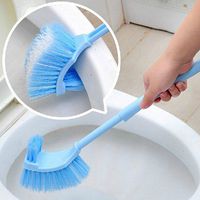 Multi-functional Two-sided Long-handled Plastic Toilet Brush Cleaning Brush - SoundsBeauty