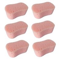 OUNONA Car Cleaning Sponge Kitchen Dish Wash Sponge Polishing Foam Pad 6pcs