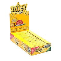 Juicy Jay's Banana 1 1/4" Rolling Papers (4 Boxes - 24 Units per Box) - MJ-1501