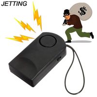 Lock Door - Portable 120db Loud Wireless Touch Sensor Door Knob Entry Alarm Alert - Alert Home Business Sensor Wireless System Patients Entry Door Store