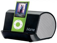 iHome iHM9 Portable Stereo System for iPod, iPhone, and MP3 Players (Black)