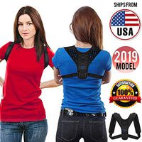 Posture Corrector for Women, Upper Back Brace for Clavicle Support, Comfortable for Spinal Alignment, Pain Relief from Neck, Back & Shoulder - Medium: FDA Approved