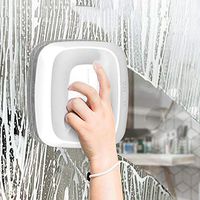 LZH FILTER Magnetic Glass Wiping Window Cleaner, High-Rise Home Magnetic Window Cleaner, 15-25mm Double-Layer Window Cleaner Cleaning Brush