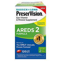 PreserVision AREDS 2 Vitamin & Mineral Supplement, Soft Gels 120 ea (Pack of 2)